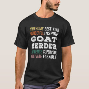 Goat Herder  Appreciation T-Shirt