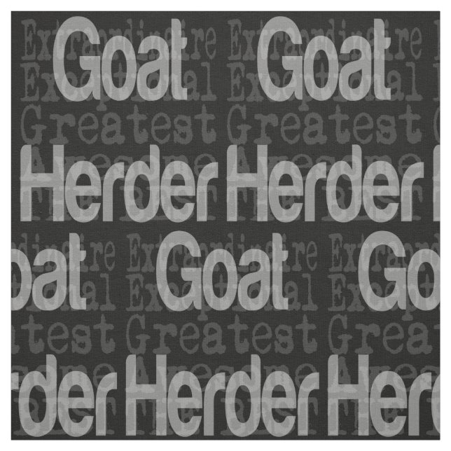 Goat Herder Extraordinaire Fabric (Swatch)