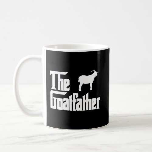 Goat Hoodie Goat Pullover The Goatfather Coffee Mug