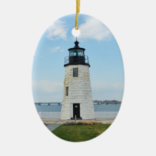 Goat Island Lighthouse Ornament