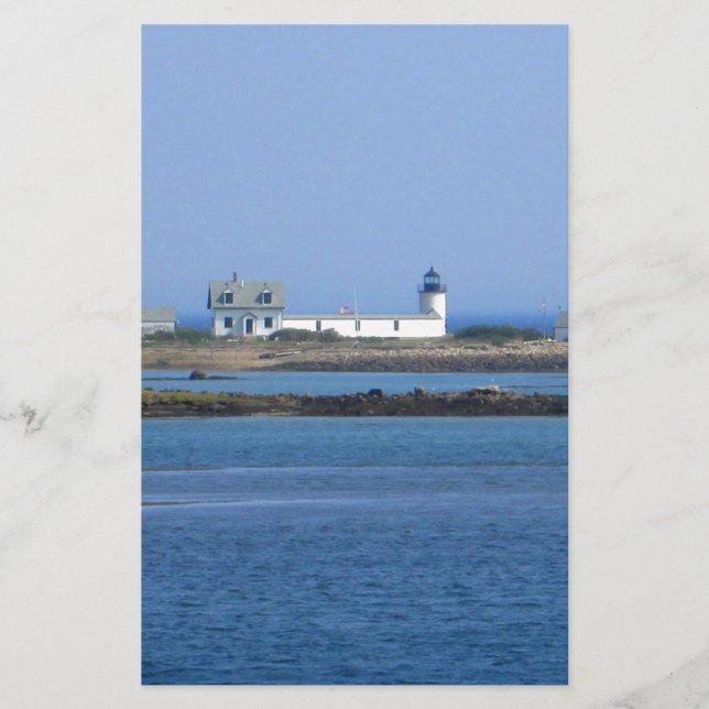 Goat Island Lighthouse Stationery (Front)