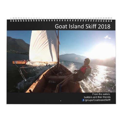 Goat Island Skiff Calendar 2018
