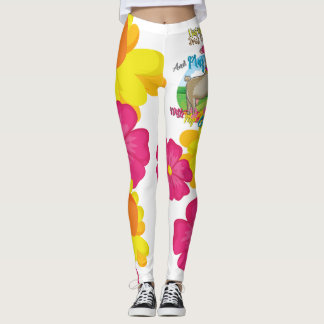 GOAT | Just Want to Drink Coffee Play With Goats Leggings