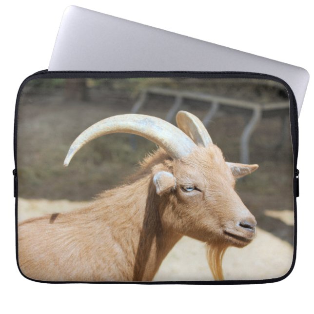Goat Laptop Sleeve (Front)