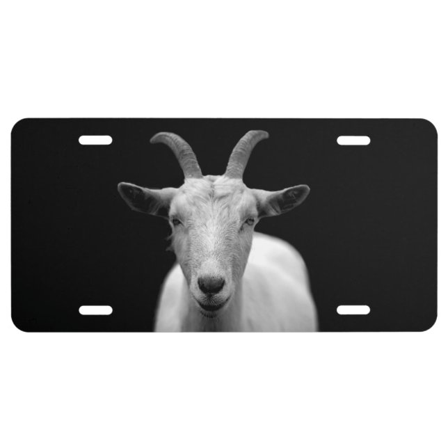 Goat License Plate (Front)