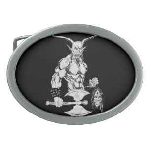 Goat Lord Belt Buckle