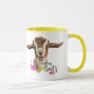 GOAT LOVE I Just Freaking LOVE Baby Goats OK Mug