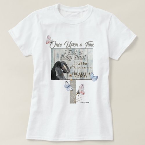 GOAT LOVE  Once Upon a Time T_Shirt