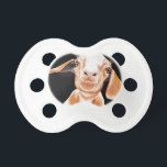 Goat Love Pacifier<br><div class="desc">I love goats! If you do to you'll love to add this to your collection.</div>