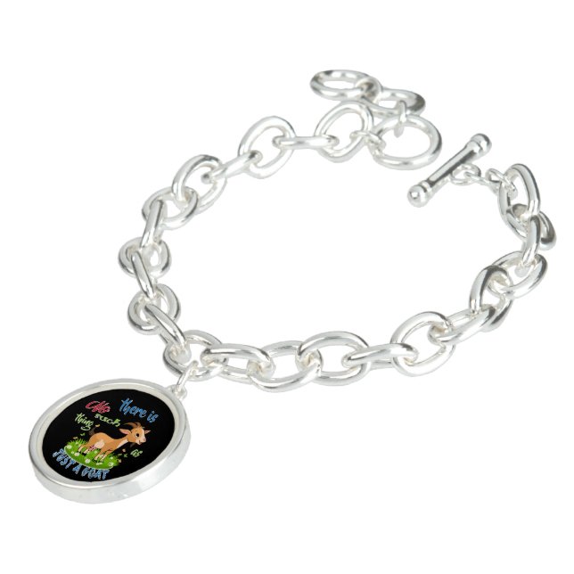 GOAT Lover | Just a Goat GetYerGoat™ Bracelet (Side)