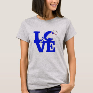 GOAT LOVER | ROYAL BLUE Goat L O V E - White Goat T-Shirt