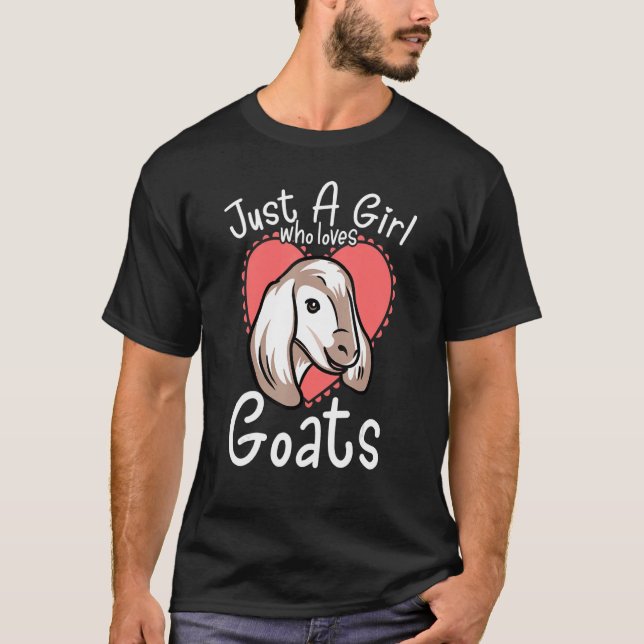 Goat Lover Tshirt, Goat Racnher Tee, Goat Farmer G T-Shirt (Front)