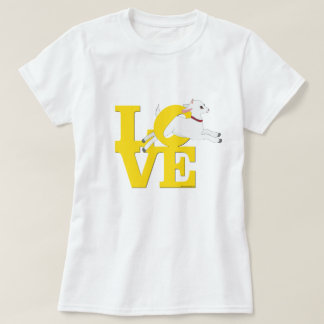 GOAT LOVER | YELLOW Goat L O V E - White Goat T-Shirt