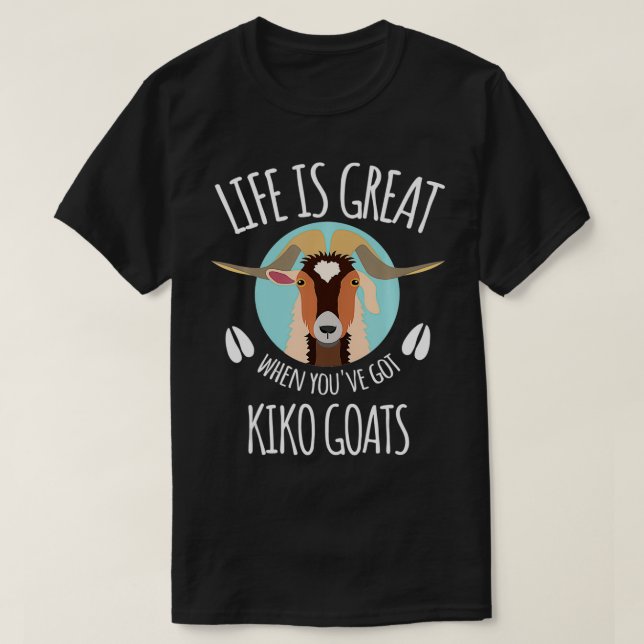 Goat Lovers Apparel Animal Meme  Pet Pun Funny Kik T-Shirt (Design Front)