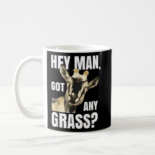 Goat Lovers Farm Animal Pun Pets Meme Funny Goat  Coffee Mug