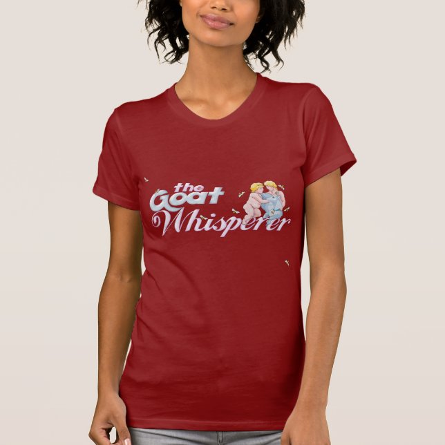 Goat Lovers Gifts Goat Whisperer T-Shirt (Front)