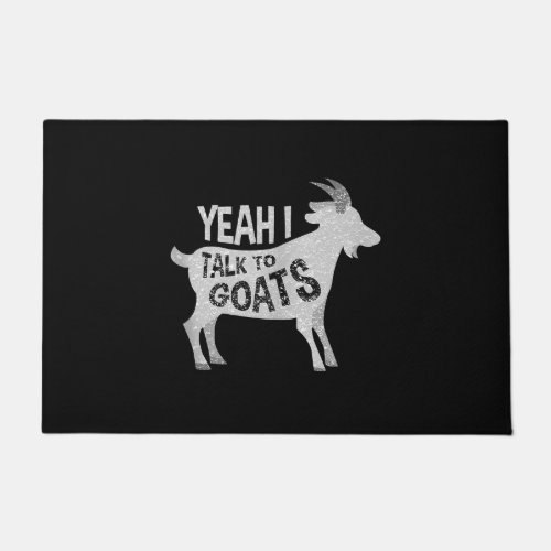 Goat Lovers Goat Joke Gift Doormat