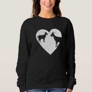 Goat Mama Farm Animal Goatherd Mom Goat Sweatshirt