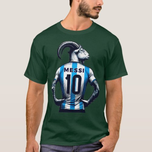 GOAT Messi Argentina T_Shirt