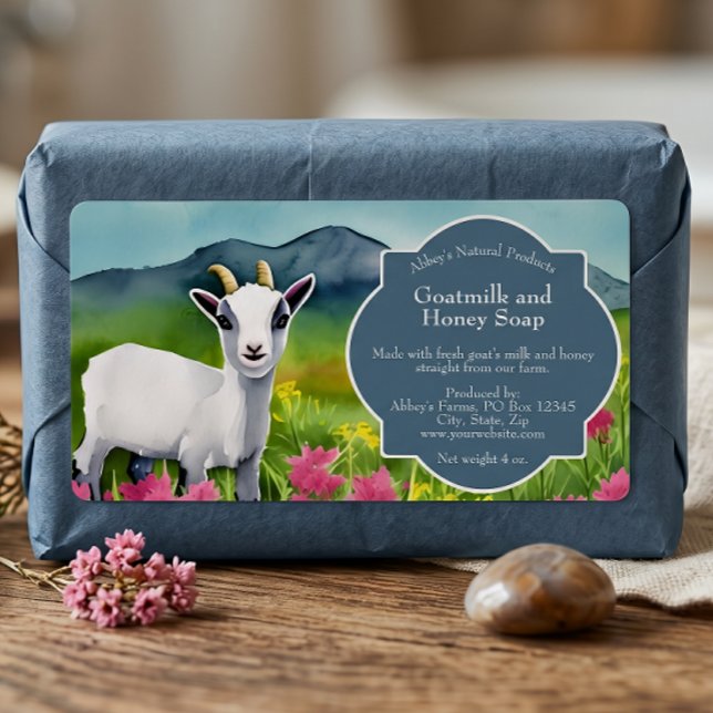 Goat Milk Soap Label - 2 (Creator Uploaded)