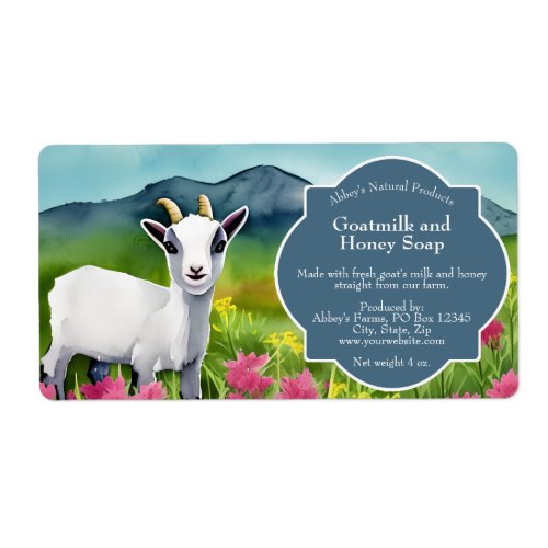 Goat Milk Soap Label _ 2