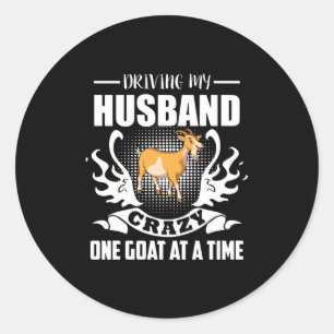 Goat Mom Goat Momma Goat Mom Gifts Goat Mom Gift Classic Round Sticker