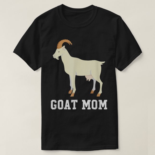 Goat Mom  Pet Goat Mothers Day  T-Shirt (Design Front)