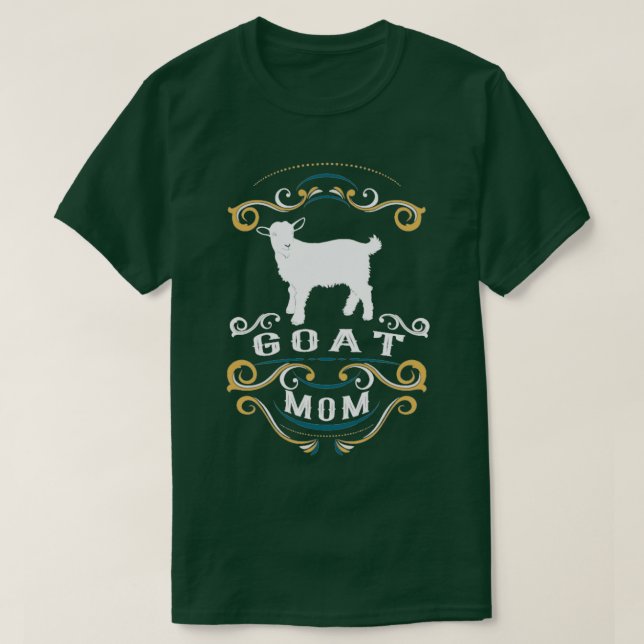 Goat Mom  Pygmy Goat  T-Shirt (Design Front)
