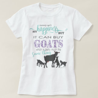 GOAT | Money Can't Buy Happiness Change Colors T-Shirt