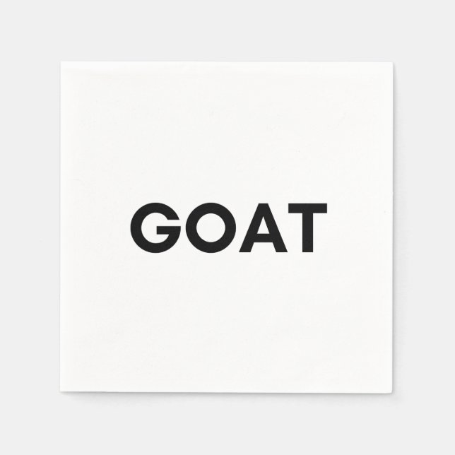 goat napkins (Front)