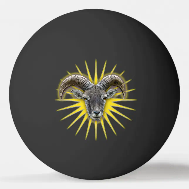 Goat Of Greatness Ping Pong Ball Zazzle