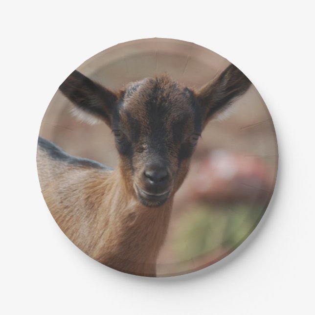 Goat Paper Plates (Front)