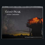 Goat Peak Fire Lookout - 2026 Calendar<br><div class="desc">A collection of images celebrating the wild beauty seen from the Goat Peak Fire Lookout (7, 001') in the heart of North Central Washington’s North Cascades. Photographed by Methow Valley resident and fire lookout Christine Estrada during the 2025 fire season.</div>