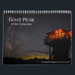 Goat Peak Fire Lookout - 2026 Calendar<br><div class="desc">A collection of images celebrating the wild beauty seen from the Goat Peak Fire Lookout (7, 001') in the heart of North Central Washington’s North Cascades. Photographed by Methow Valley resident and fire lookout Christine Estrada during the 2025 fire season.</div>