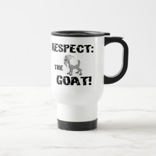 Goat Pet Farm Animal Respect Goat Husband Dad Travel Mug