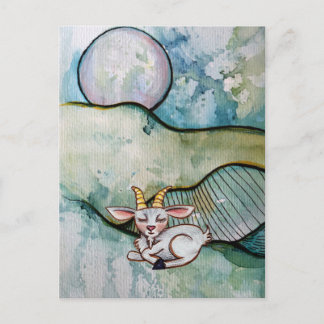 Goat postcard