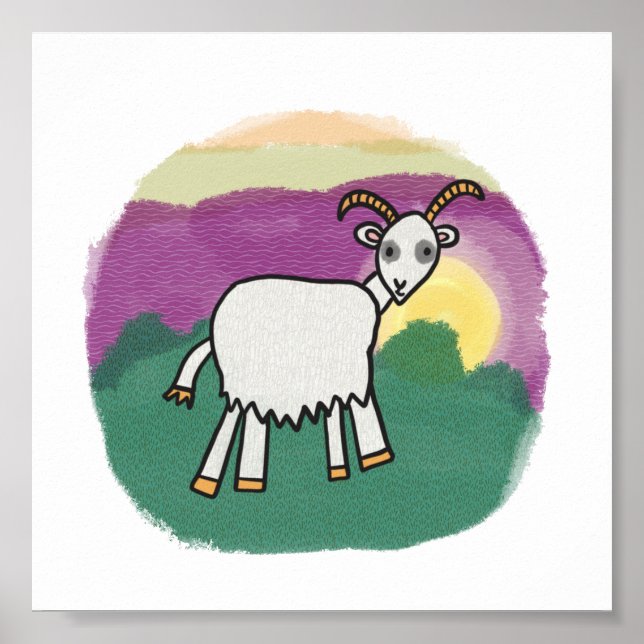 Goat Print (Front)