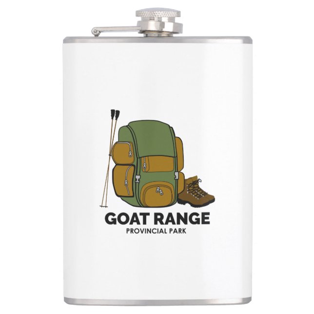 Goat Range Provincial Park Flask (Front)