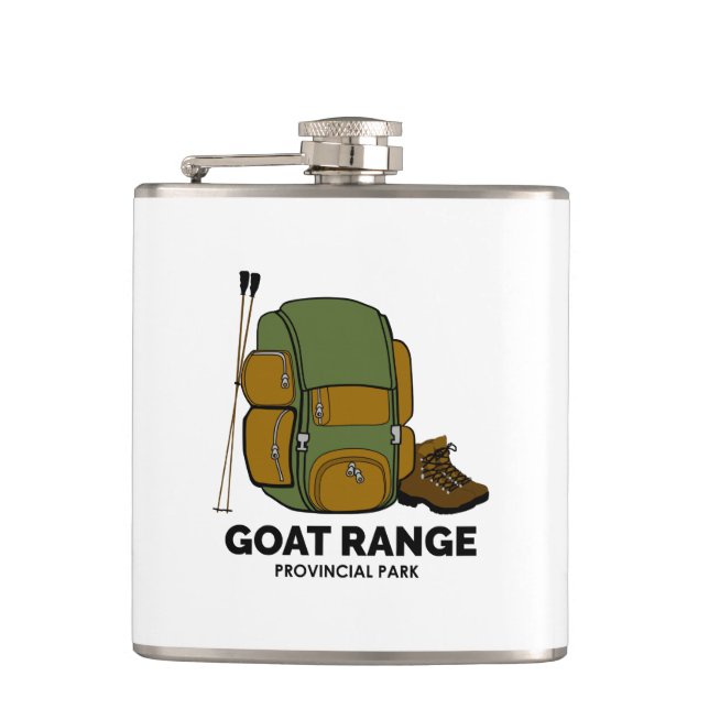 Goat Range Provincial Park Flask (Front)