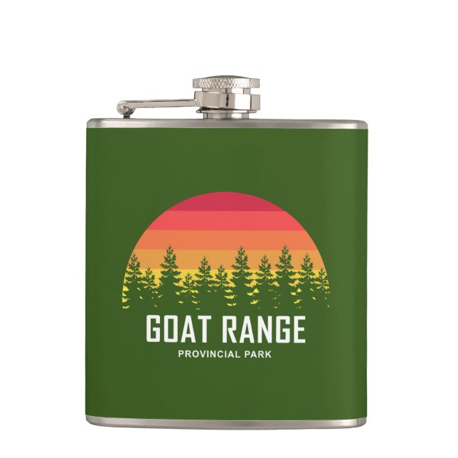 Goat Range Provincial Park Flask (Front)