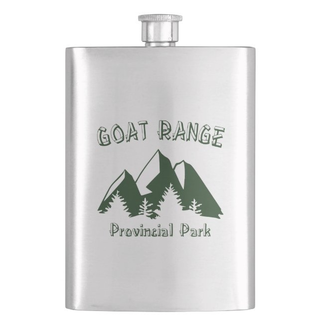 Goat Range Provincial Park Flask (Front)