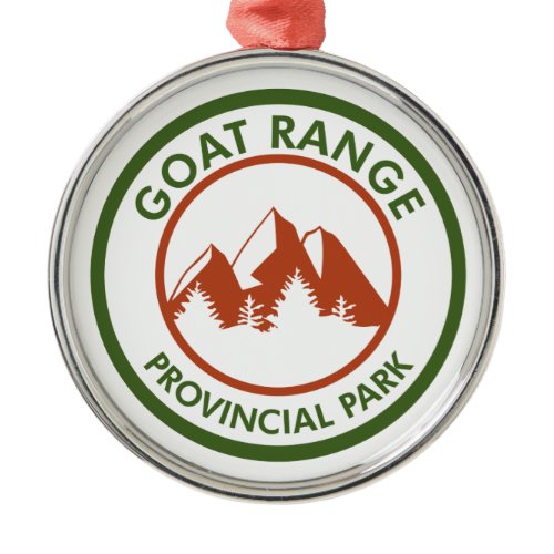 Goat Range Provincial Park Metal Ornament