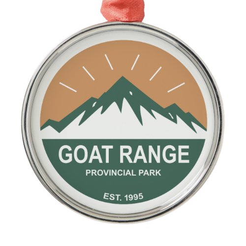 Goat Range Provincial Park Metal Ornament
