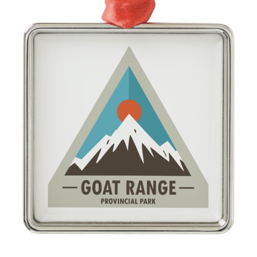 Goat Range Provincial Park Metal Ornament