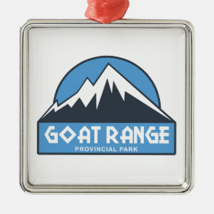 Goat Range Provincial Park Metal Ornament