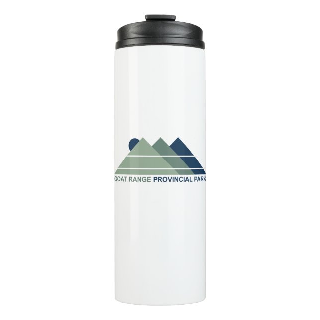 Goat Range Provincial Park Mountain Sun Thermal Tumbler (Front)