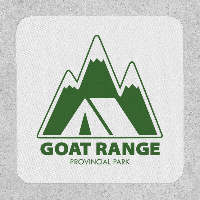 Goat Range Provincial Park Mountains Camping Patch (Front)