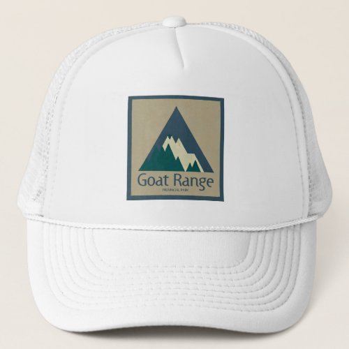 Goat Range Provincial Park Rustic Trucker Hat