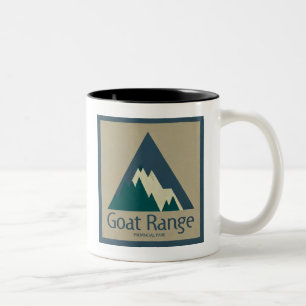 Goat Range Provincial Park Rustic Two-Tone Coffee Mug