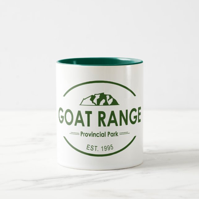 Goat Range Provincial Park Two-Tone Coffee Mug (Center)